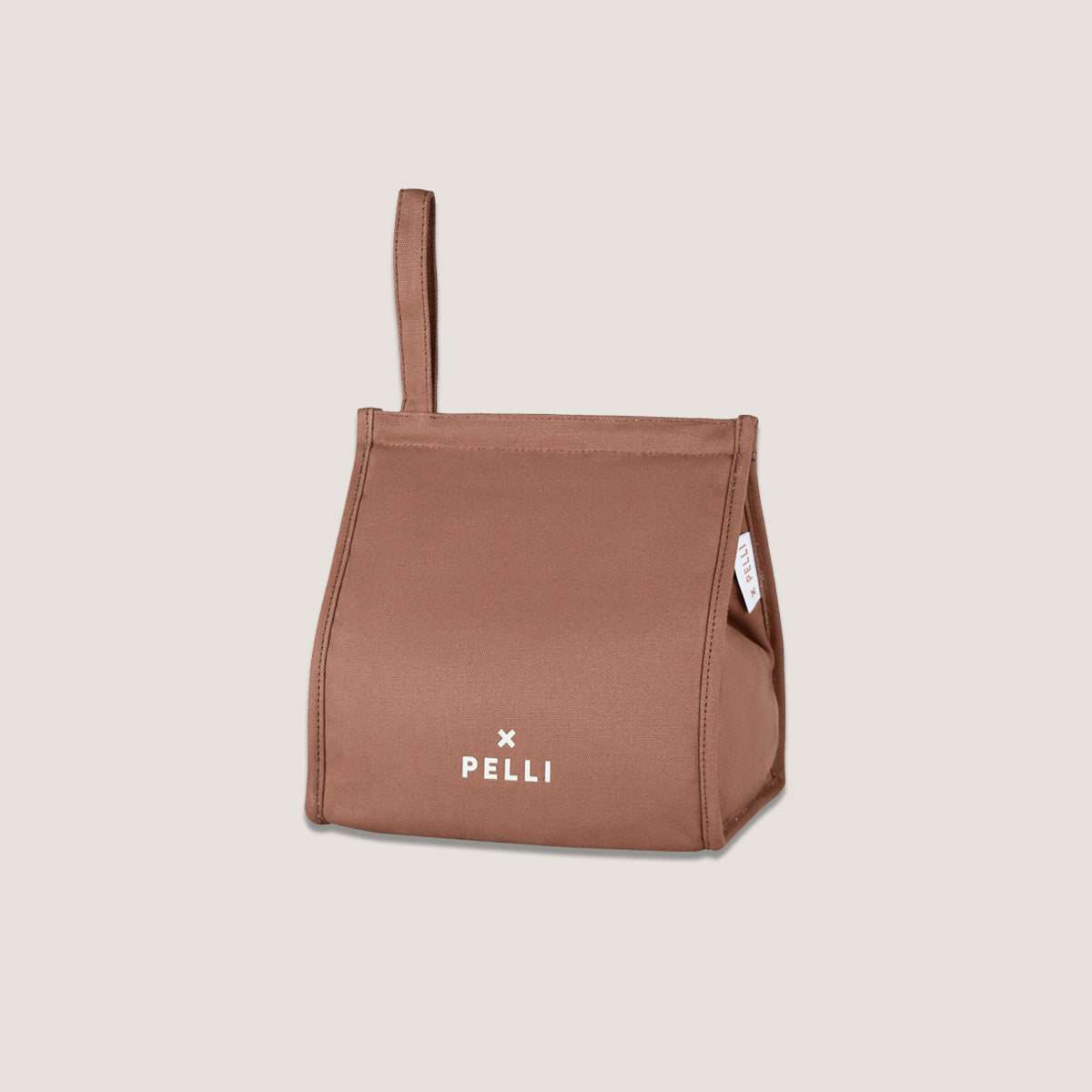 Big Break Canvas Insulated Lunch Bag - Cinnamon Stick