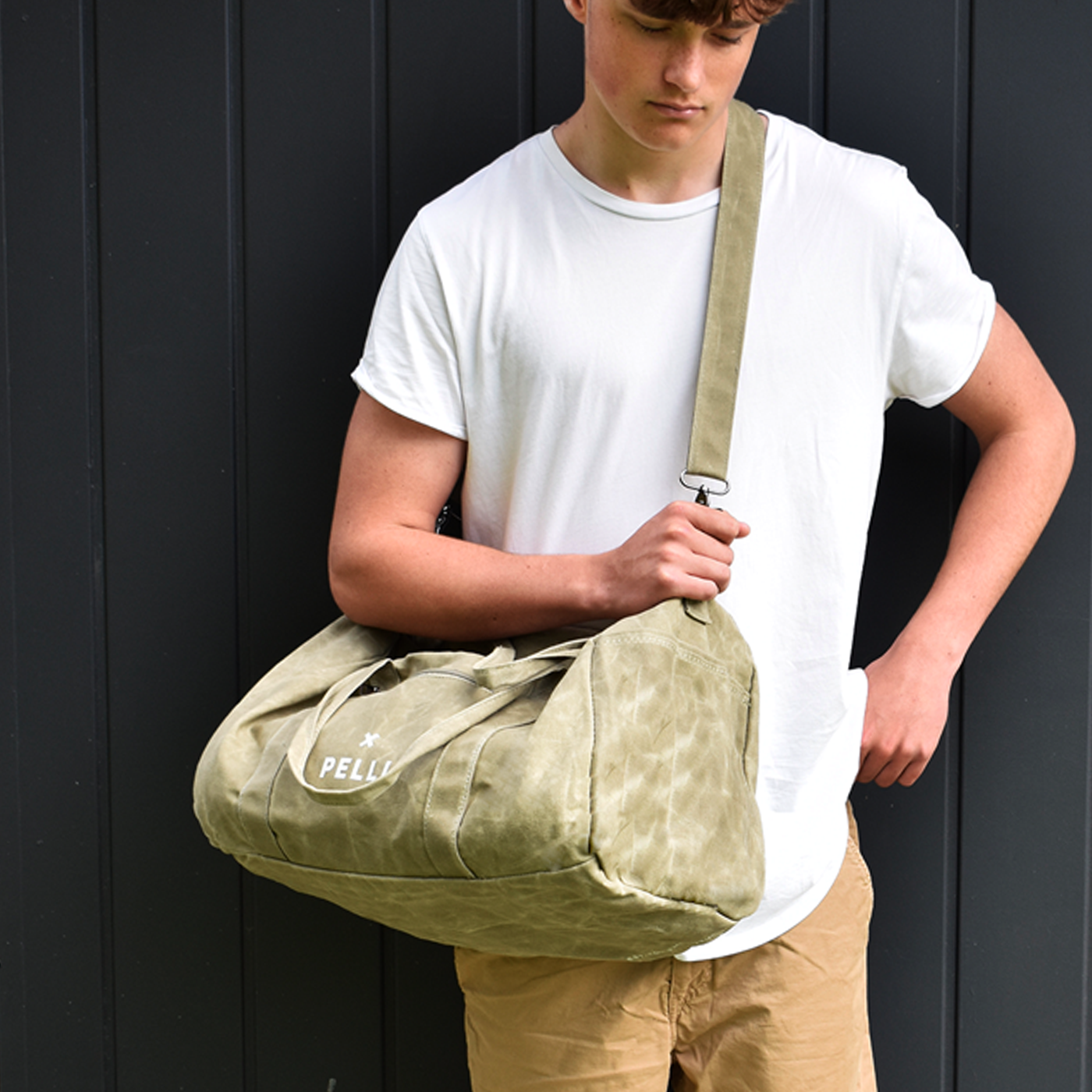 mens duffle bag